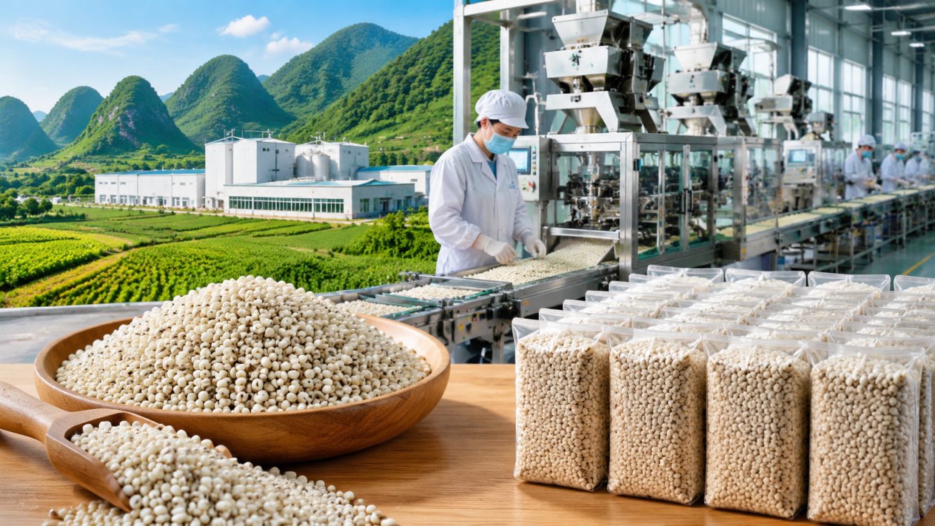 越西县为薏仁米采购提供产地直供